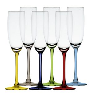 MB Party Champagne glas 22cm 170 ml 6 stk NON SLIP