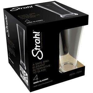 Strahl Ølglas Polycarbonat 285 ml. 4stk