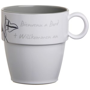 MB Welcome on board krus Ø8,3cm H9cm 320 ml. 6stk