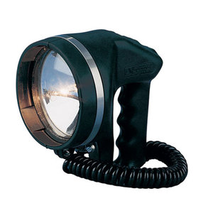 Aquasignal Søgelygte Sort 12V/50W halogen