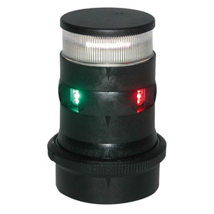 Aquasignal 34 anker/3farvet Sort 12/24V
