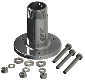 Antenne Base-Mount m. 1"-11 BSP Gevind