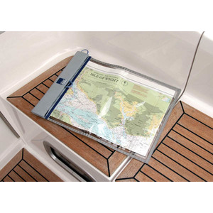 Blue Performance Sea Map Bag L