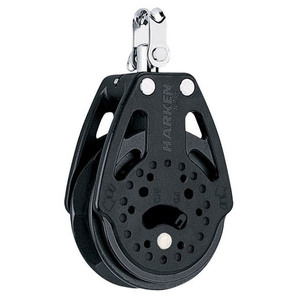 Harken Ratchet blok 57 mm enkelt m. svirvel