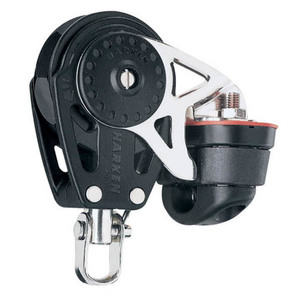 Harken Carbo Ratchet Blok 40 mm enkelt,