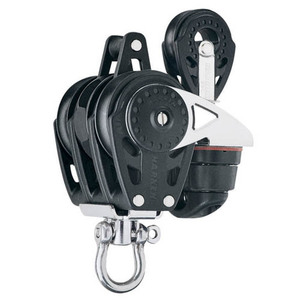 Harken Carbo Ratchet Blok 40 mm tripel,