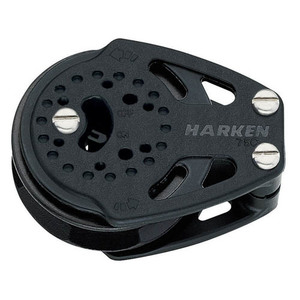 Harken Carbo Ratchet Blok 75 mm enkelt,