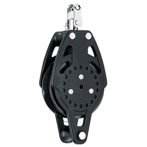 Harken Carbo Ratchamatic Blok 75 mm enkelt/svirvel