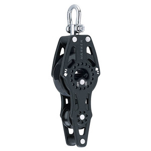 Harken Carbo Ratchet Blok 75 mm enkelt,