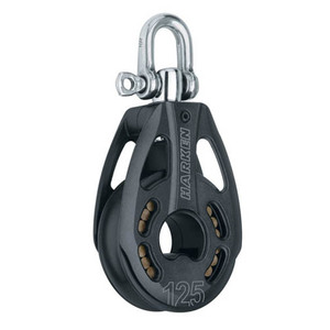 Harken AirBlok 125 mm. enkelt m/swirvel