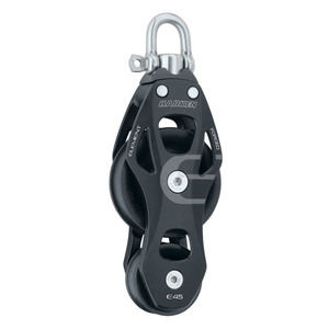 Harken Element blok 45 mm violin m. svirvel