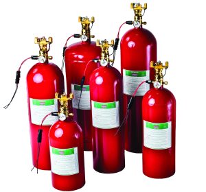 Sea-Fire NFG100A automatisk brandslukker for 2,8m3 motorrum