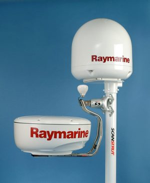 Scanstrut DLMP1-30 Selv nivellerende radarmast for dobbelt