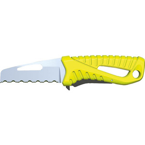 Wichard Rescue kniv fast blad Gul