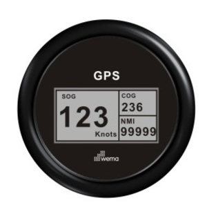 Wema GPS spedometer digital Sort