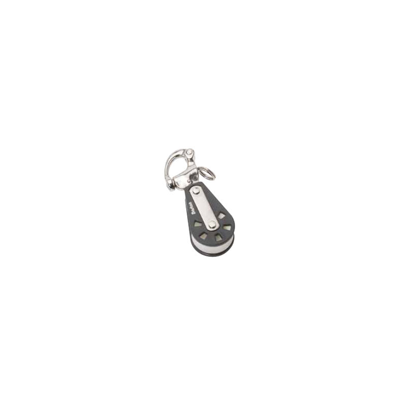 Blok, m. karabinhage10mm 03140