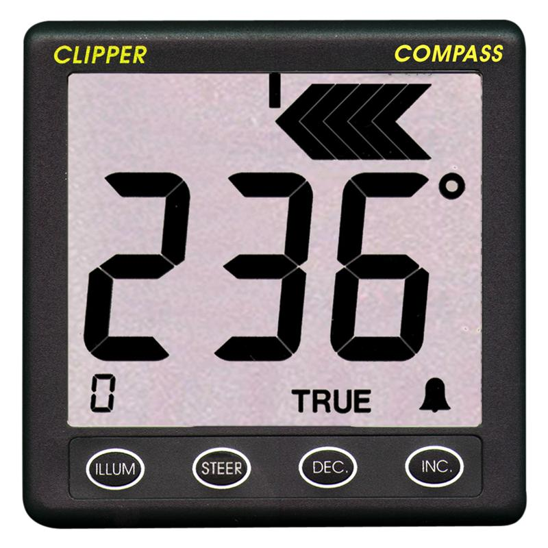 Clipper repeater, kompas