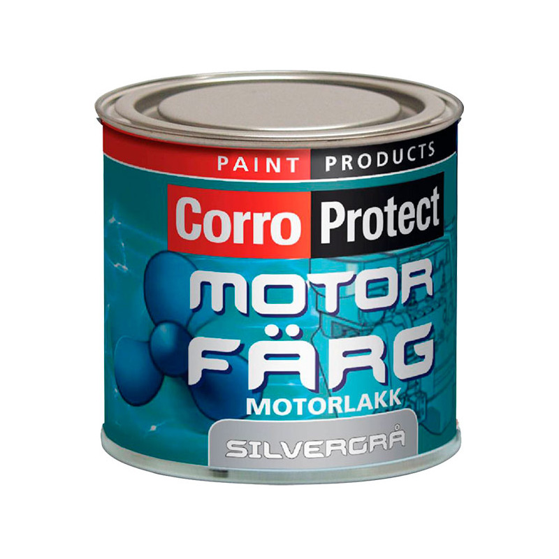 CorroProtect Motormal. sølvgrå 250ml