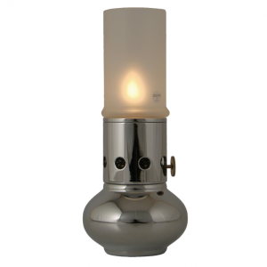 Ellipse table lamp,krom mat gl