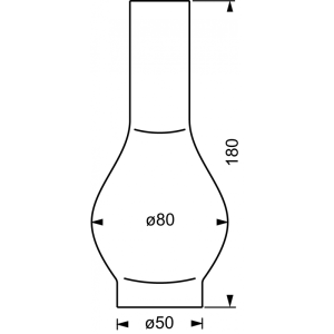 Brænderglas Sampan II
