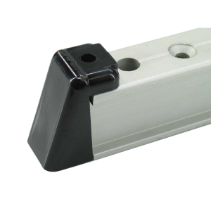 Skinne afslutning, par, 28mm
