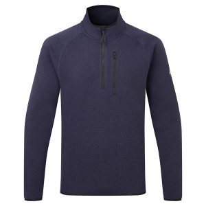 Gill 1500 1/4 lynlås Fleece jakke, Navy str. XL