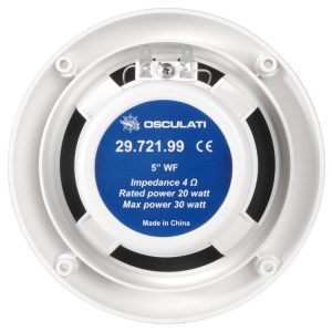 2 vejs højtalere 150mm - 60W - Hvid - 1 par - Image 3