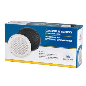 2 vejs højtalere 150mm - 60W - Hvid - 1 par - Image 2